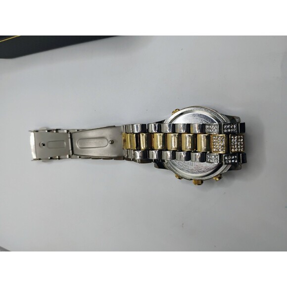 Akribos XXIV Watch AK766TTG Encrusted Lady's Watch With Case And Papers - Picture 10 of 16